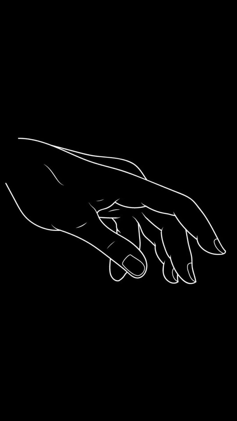 Рисунки на черном фоне