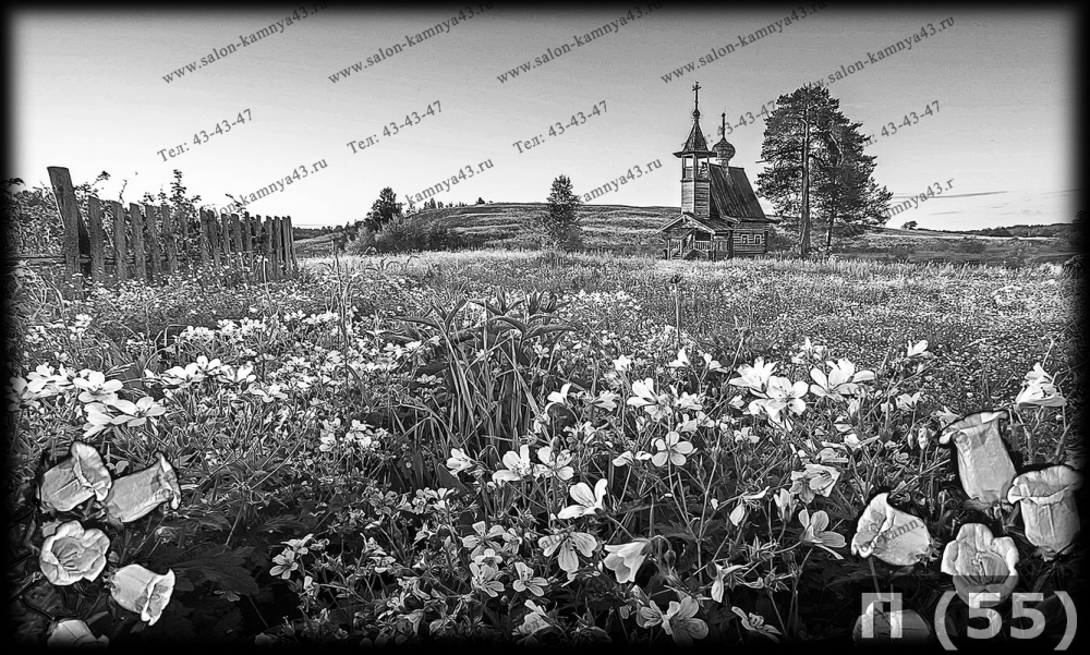 Природа для гравировки на памятниках