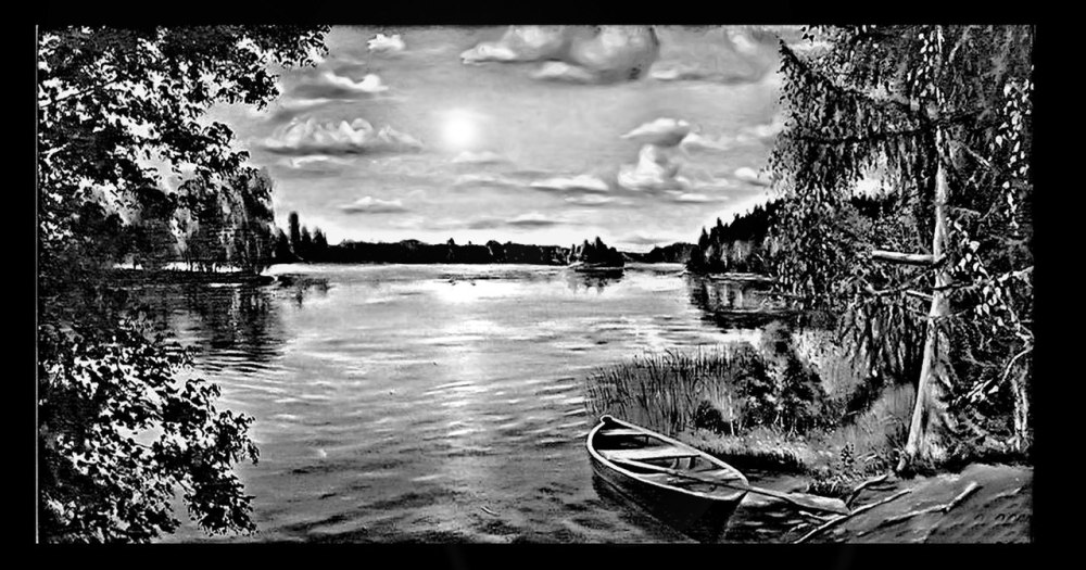 Пейзаж на памятник природа