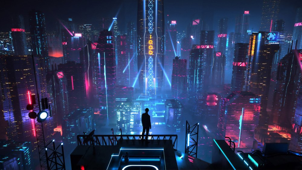 Найт Сити Cyberpunk 2077