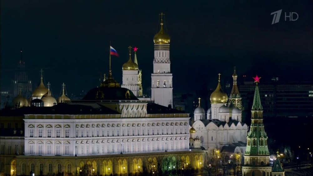 Фон Кремль новогоднее обращение