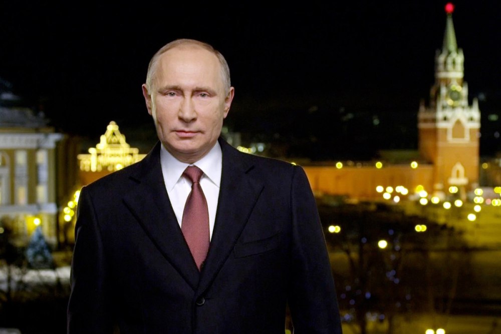Путин новогоднее обращение 1999
