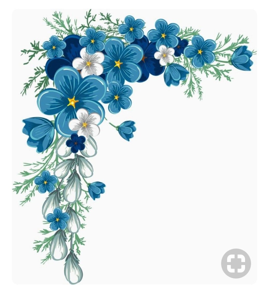 Уголок из цветов