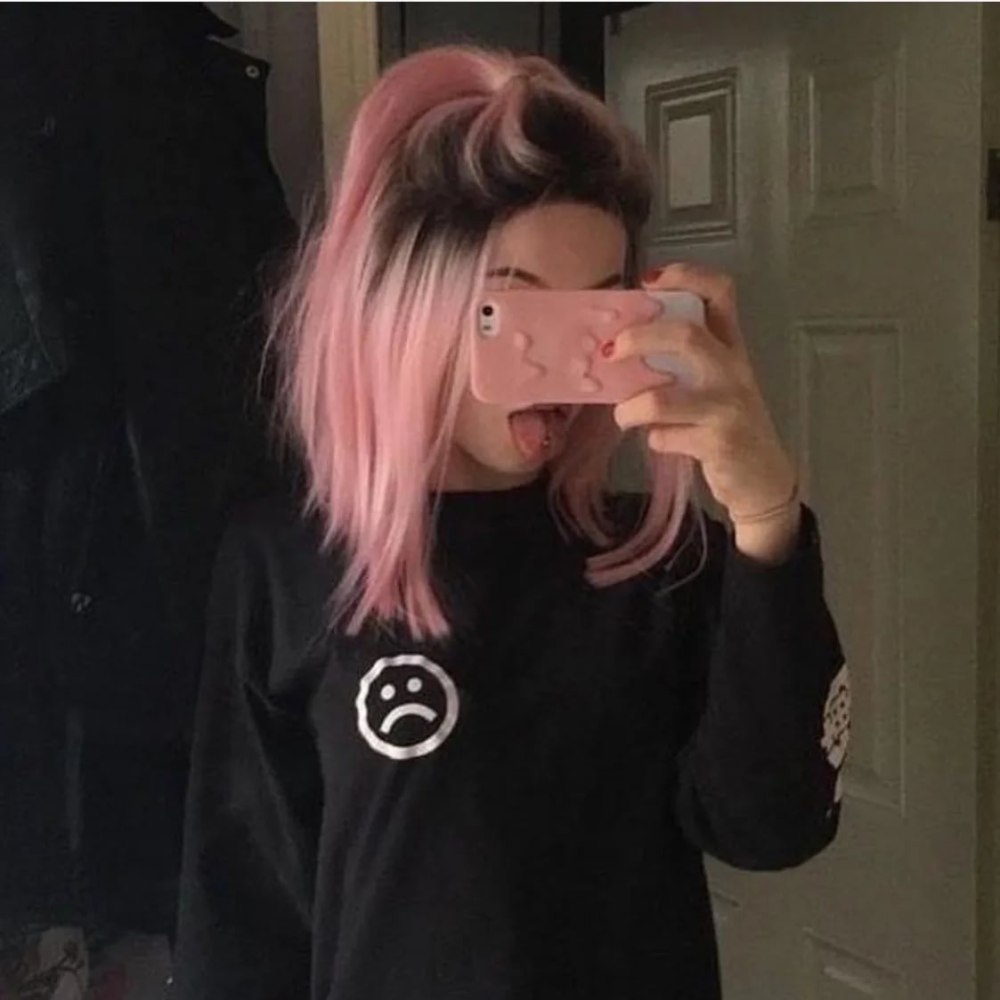 Goth outfit Грандж 2020 корейская одежда