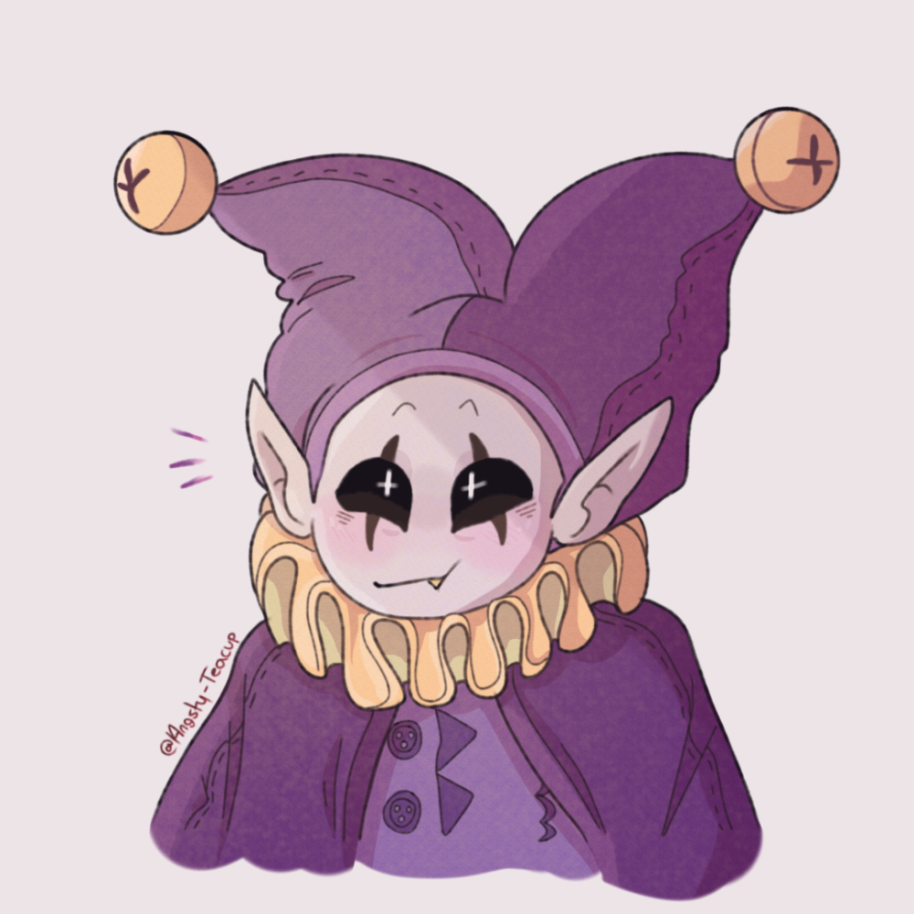 Jevil deltarune Art