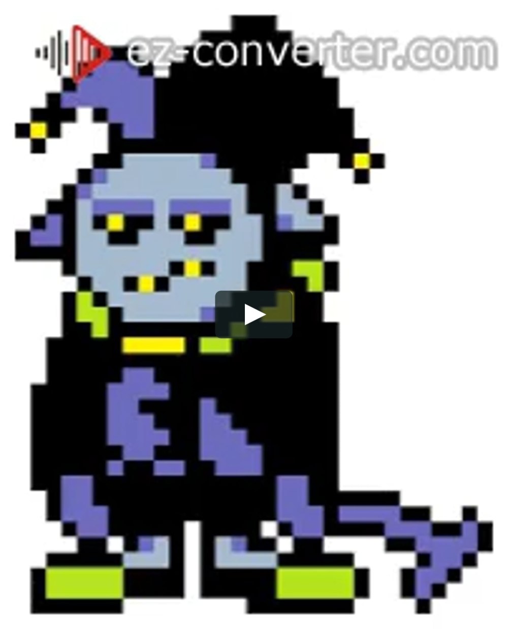 Jevil deltarune спрайт
