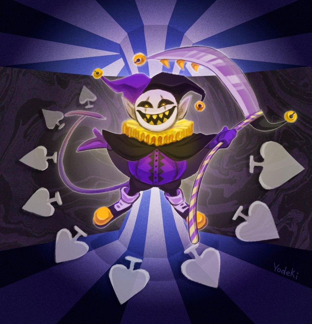 Jevil из deltarune