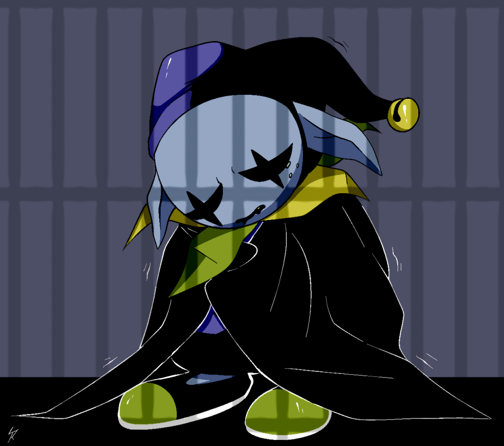 Jevil deltarune Fan Art