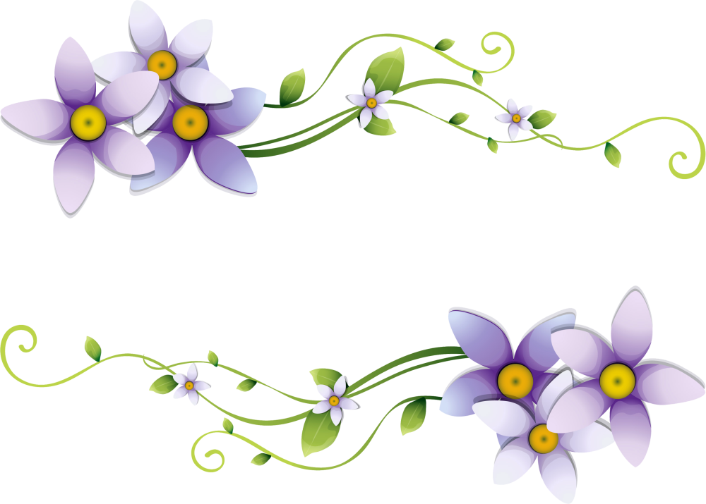 Узор из цветов