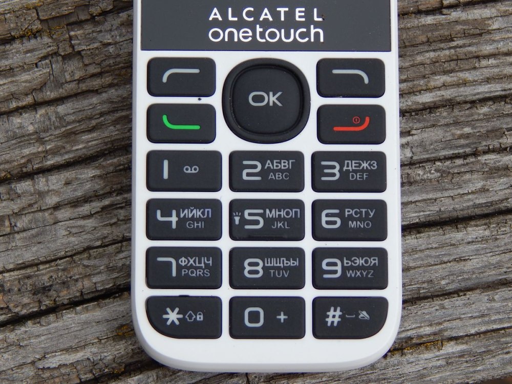 Alcatel one Touch звонилка