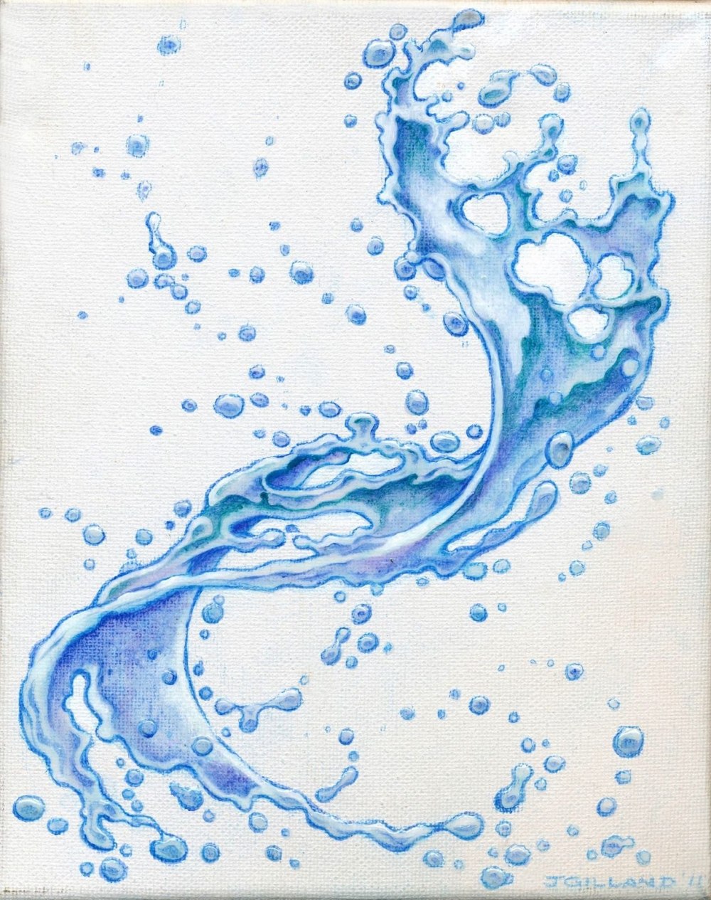 Море карандашом