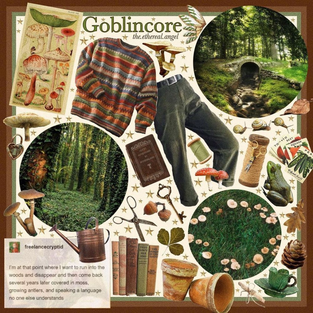 Стиль Goblincore