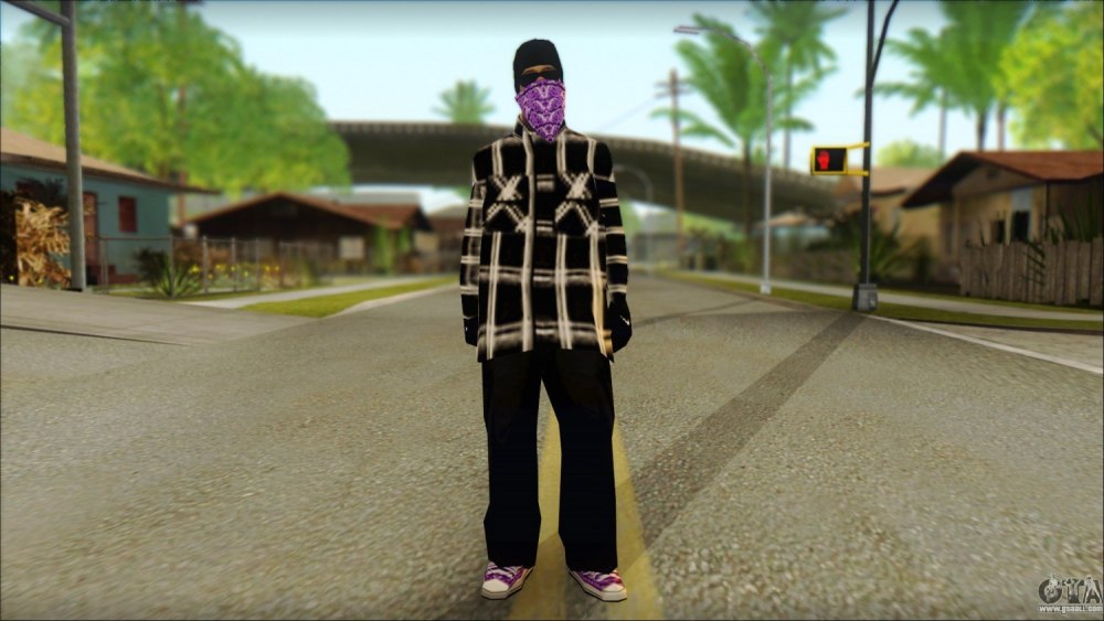 GTA San Andreas скины БАЛЛАС