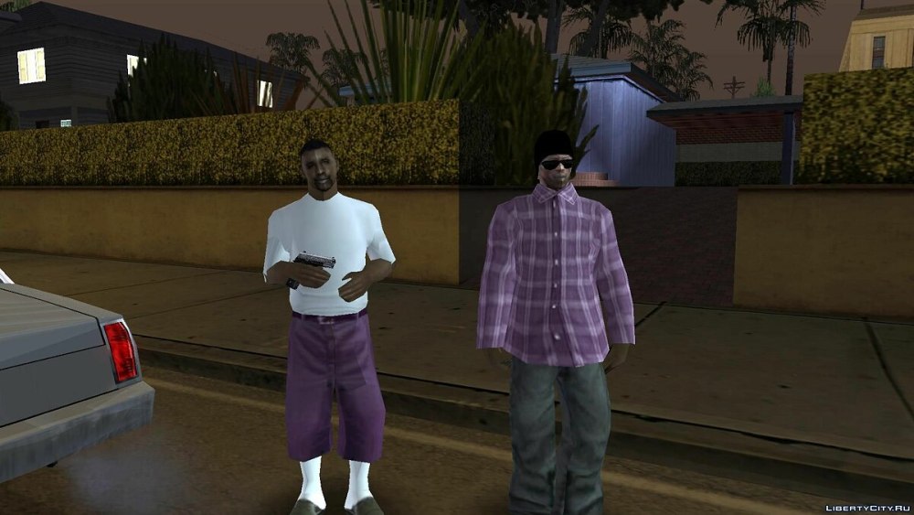 GTA San Andreas Beta Skins gangs
