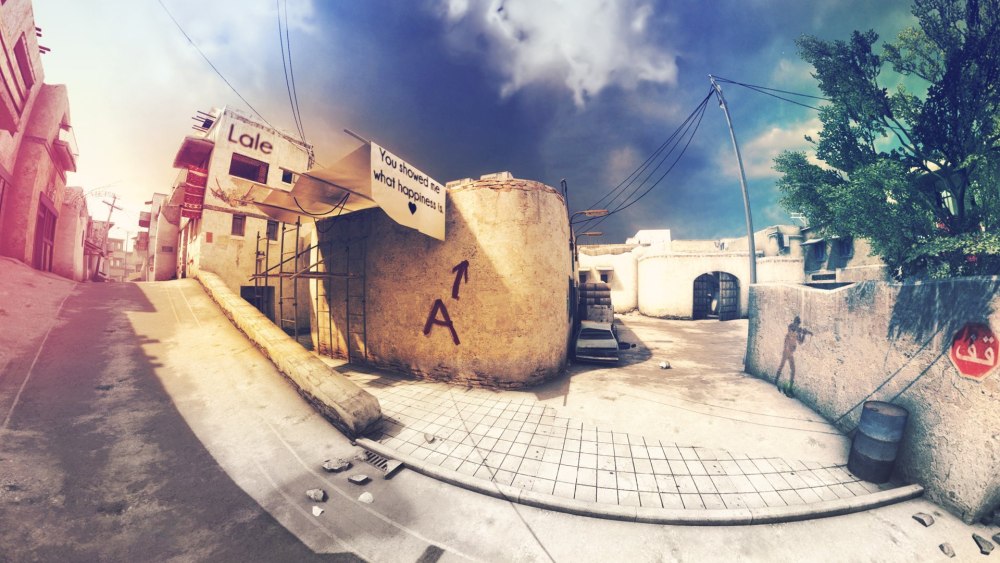 Dust 2 CS go фон