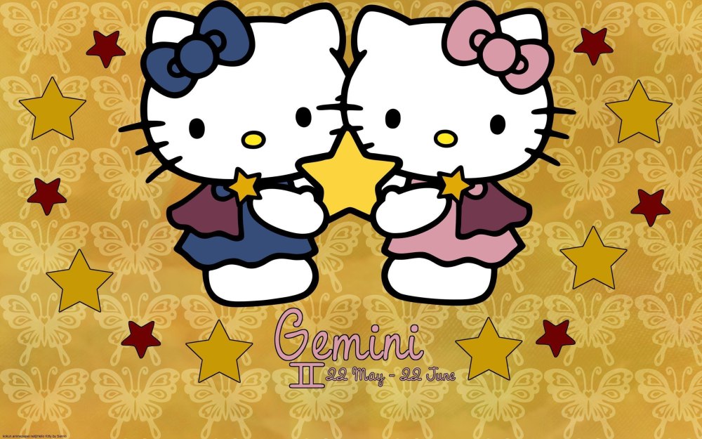 Парные обои hello Kitty