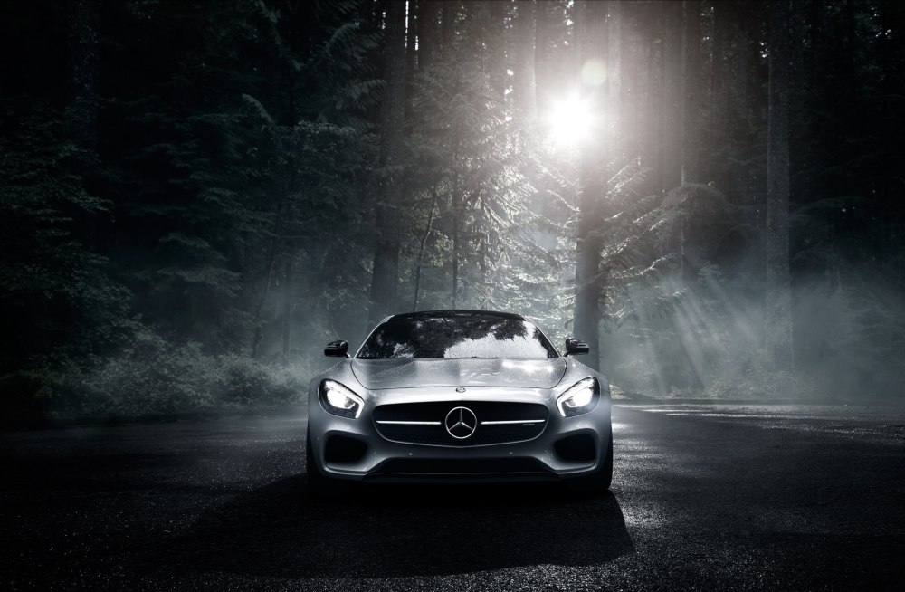 Мерседес СЛС 63 AMG белый