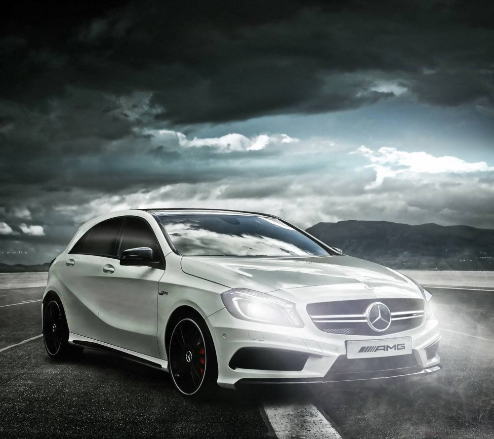 Mercedes Benz CLS 63 AMG Blue