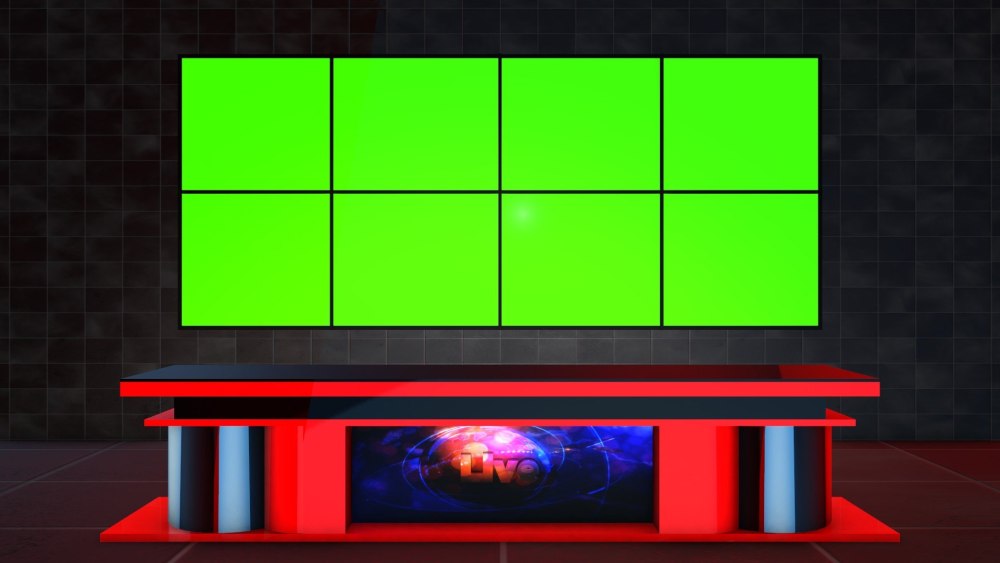 Virtual Studio Green Screen