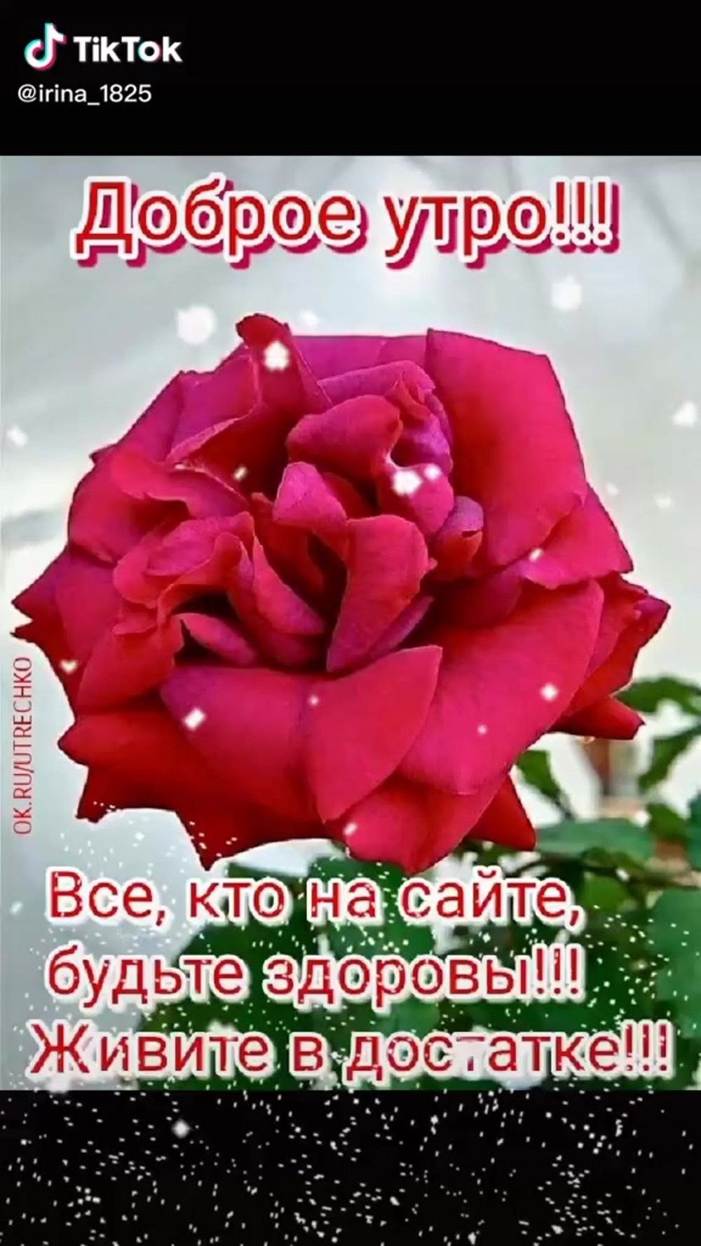 Доброе утро будьте здорово