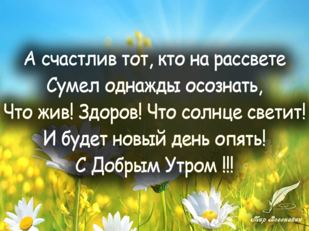 Добрые пожелания и высказывания