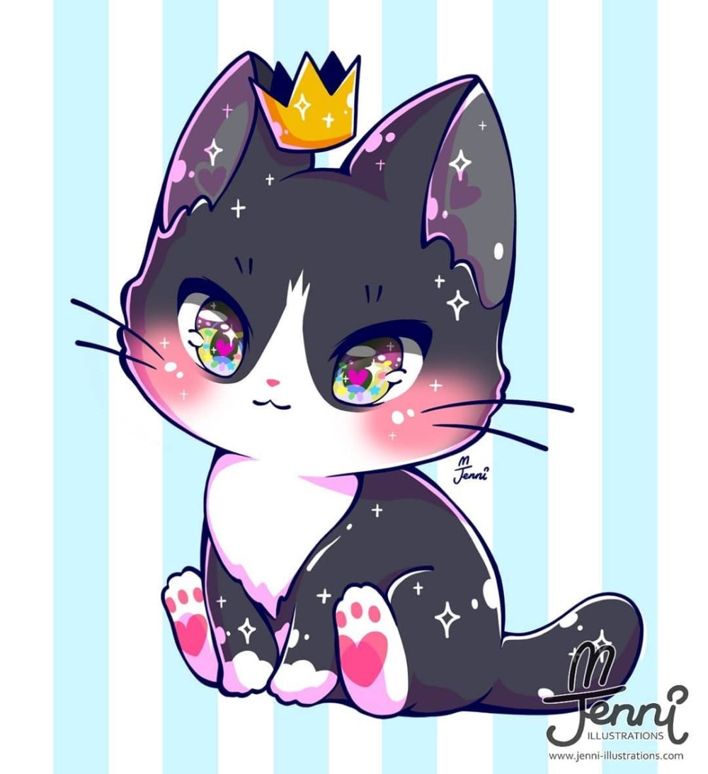 Котики мультяшные