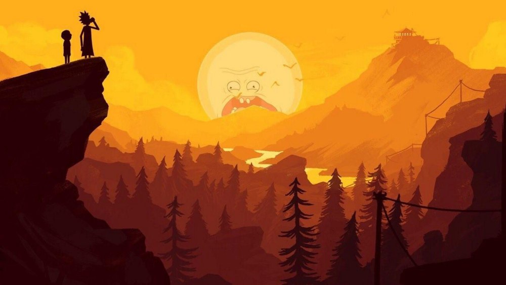 Фон Firewatch 4k