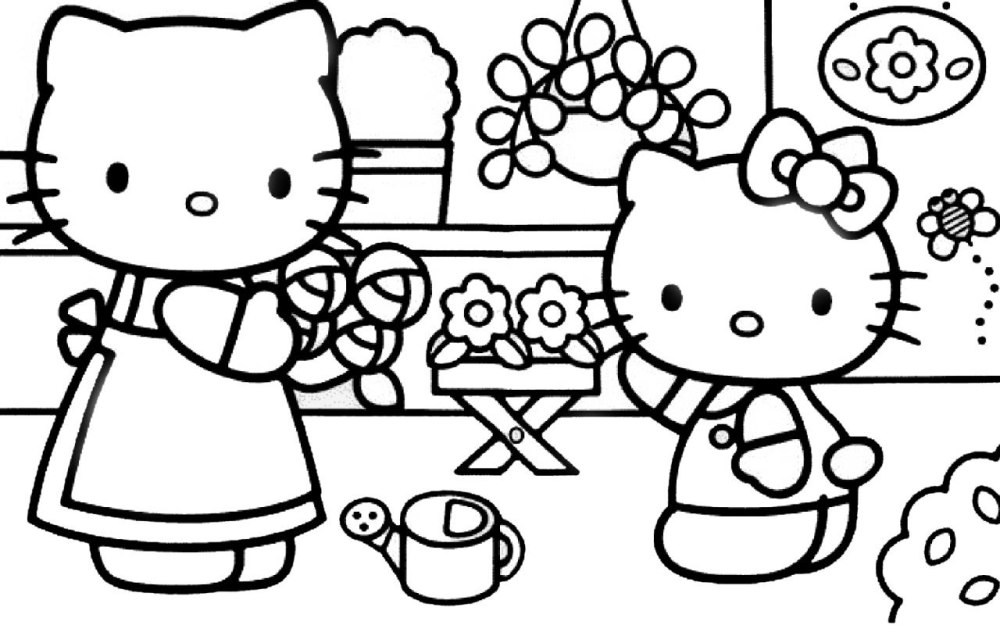 My Melody раскраска