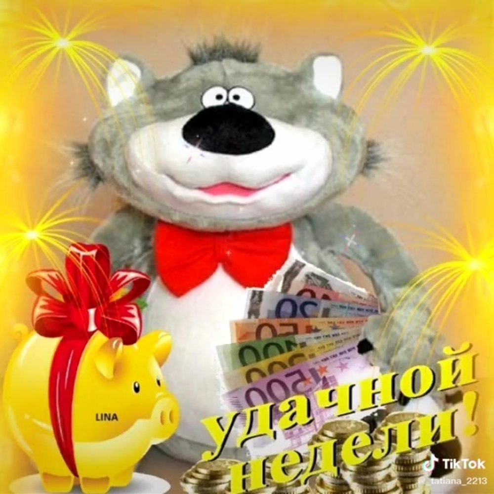 Удачной недели и отличного настроения
