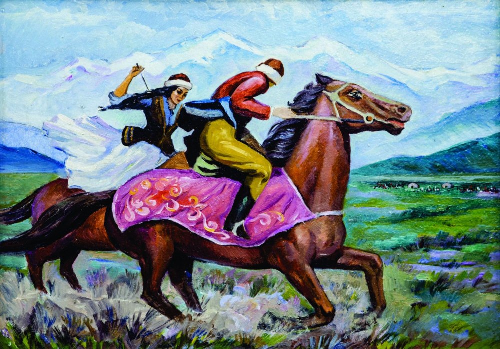 Даурен Кастеев художник картины