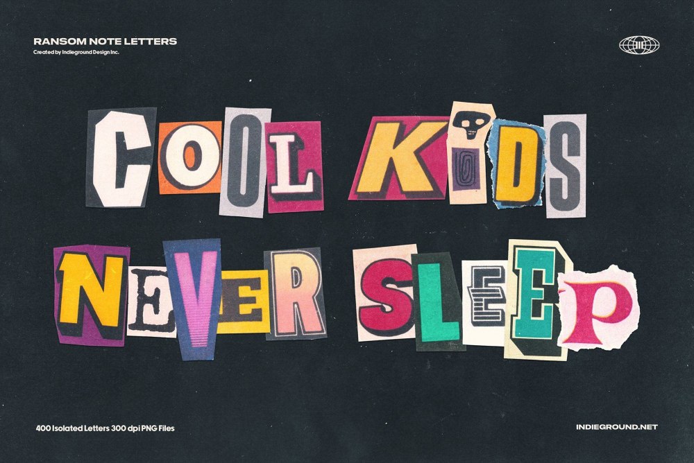 Ransom Note Letters