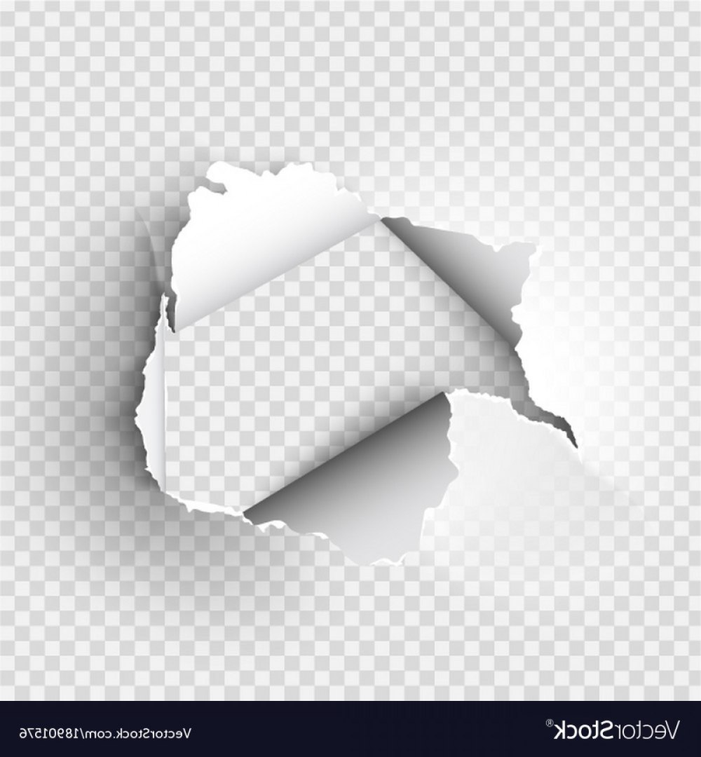 Порванный лист бумаги