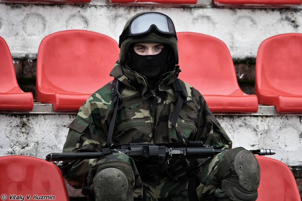Боец спецназа