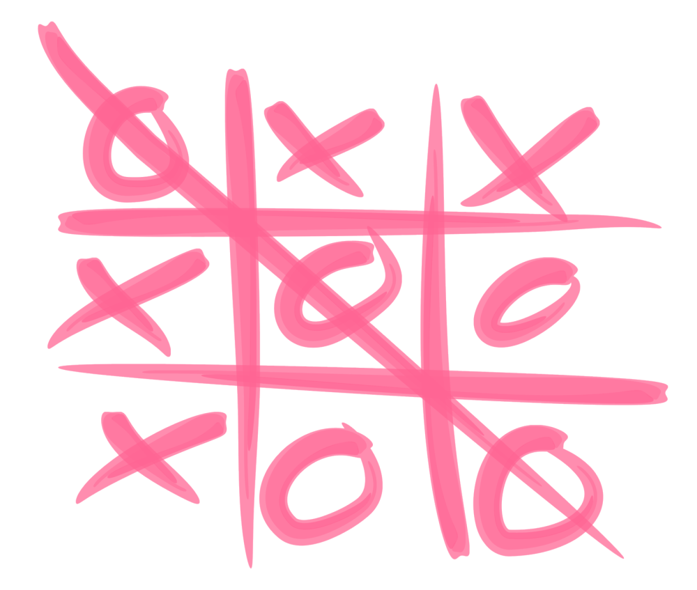 Крестики нолики фон
