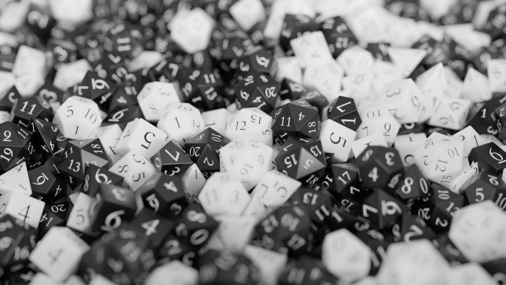 Дайсы d20 дварфы
