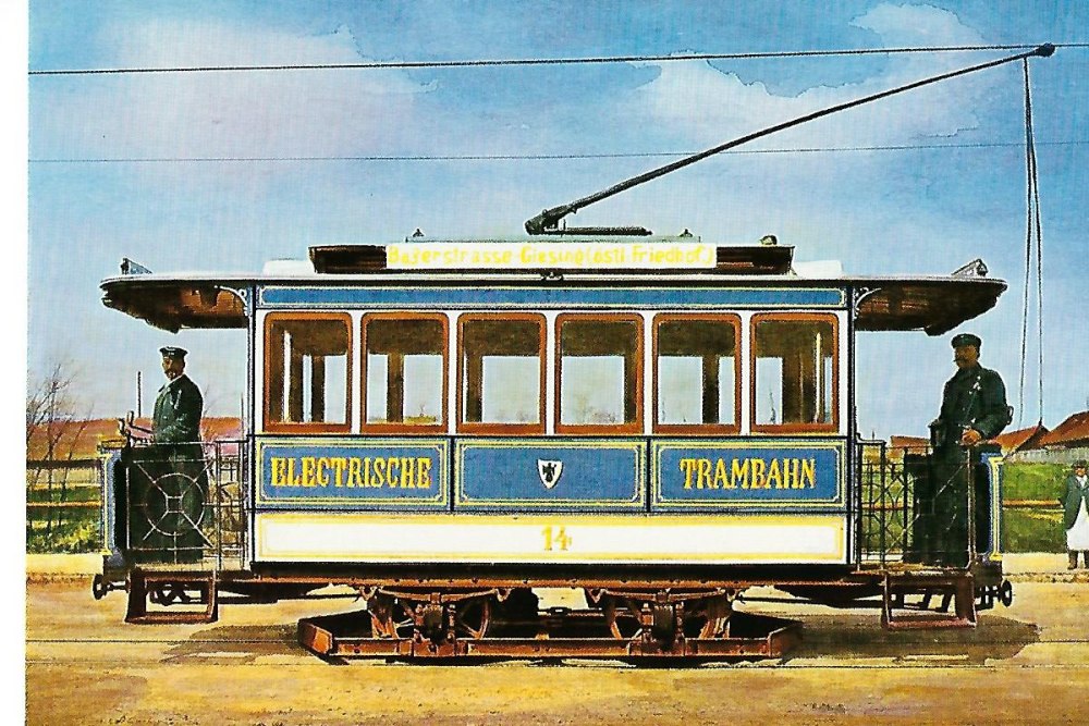 Трамвай Сименса 1881