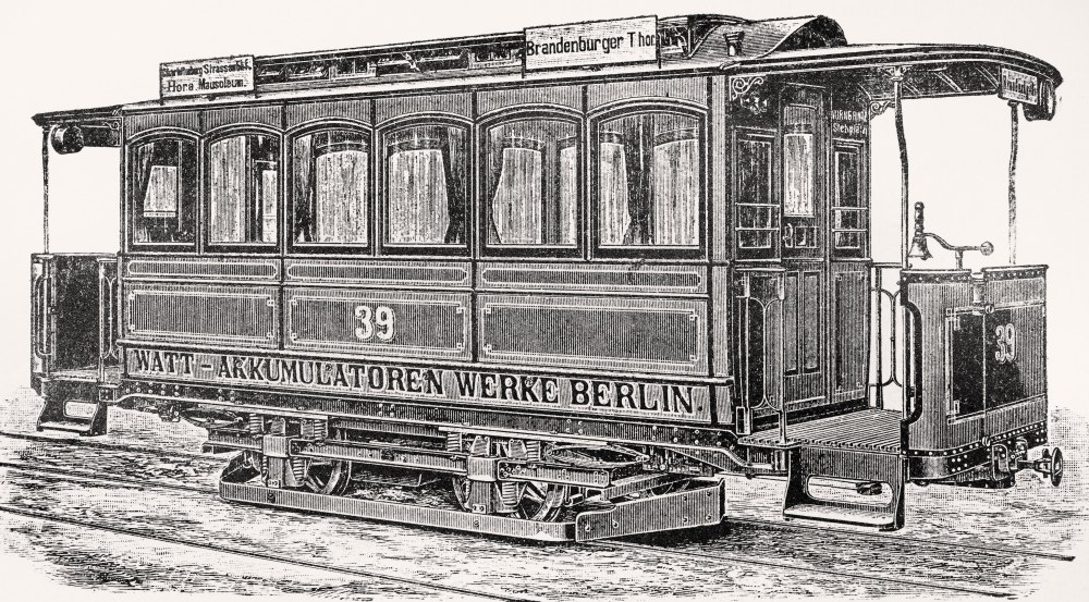 Сименс трамвай 1881 Вернер