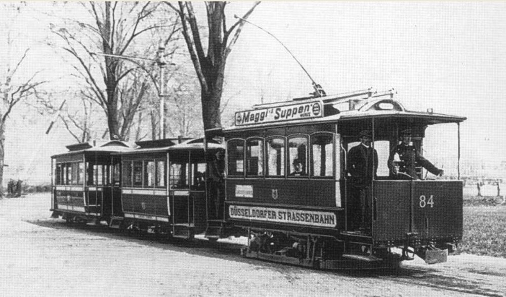 Первый в мире трамвай 1881