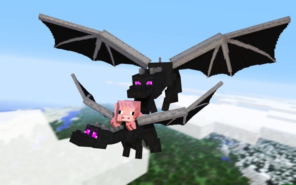 Minecraft ЭНДЕР дракон