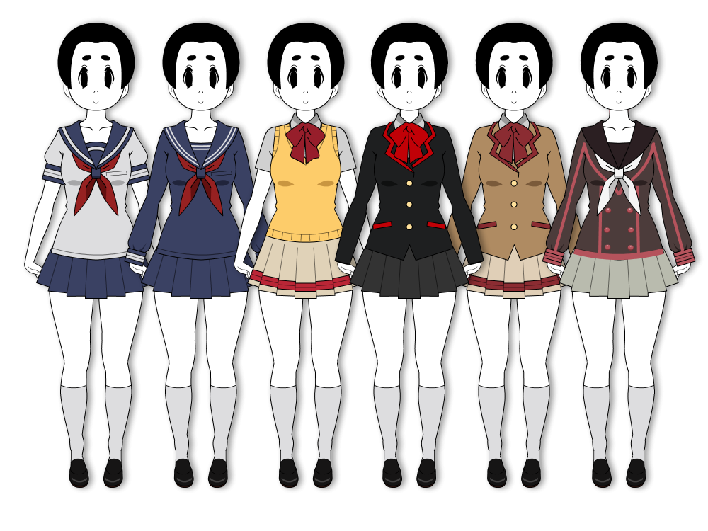 Яндере симулятор uniform