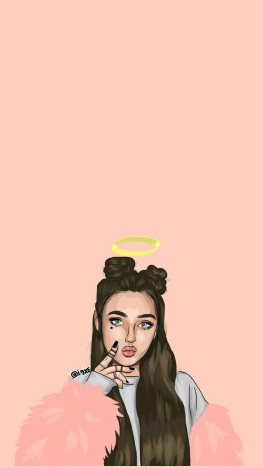 Популярные рисунки девушек