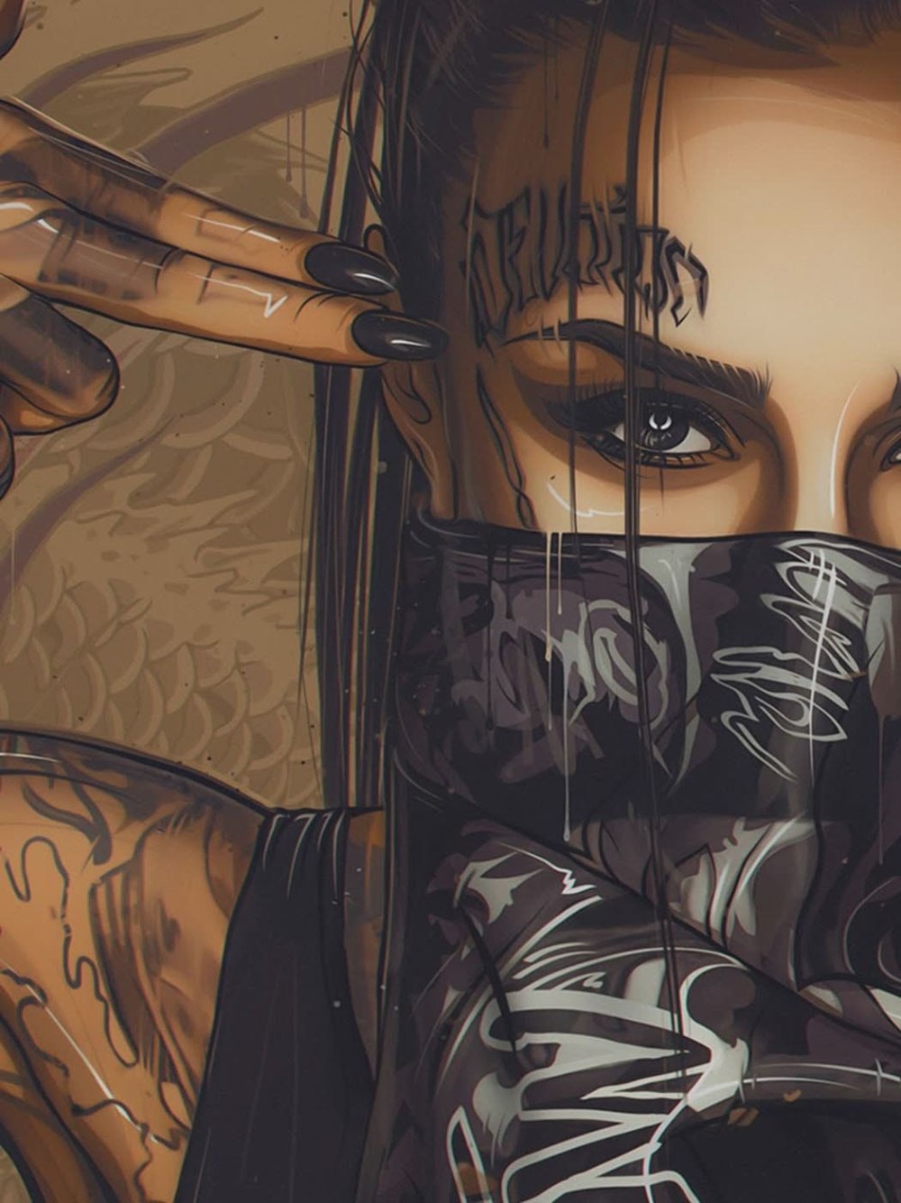 Monami Frost Чикано