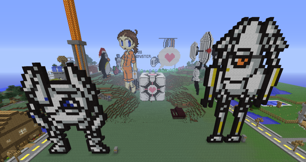 Portal 2 Pixel Art