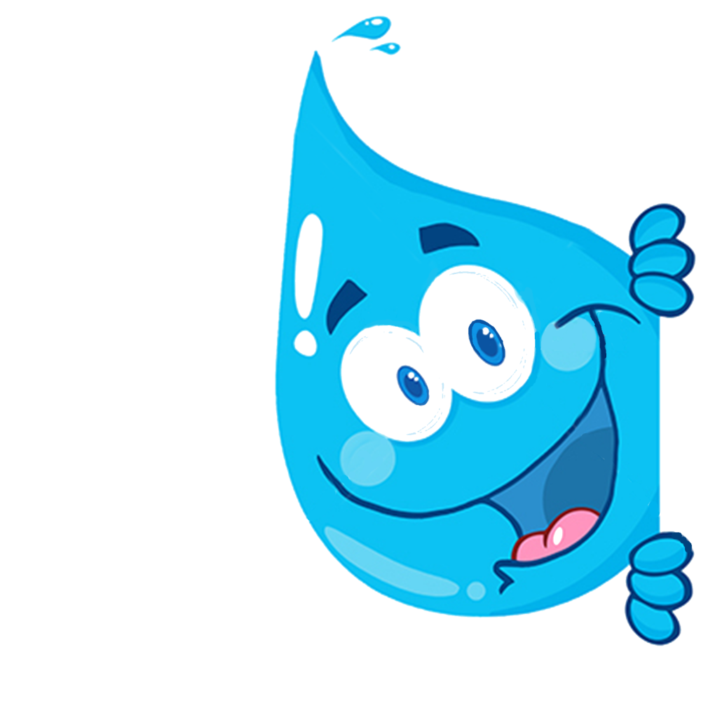 Вода стикер