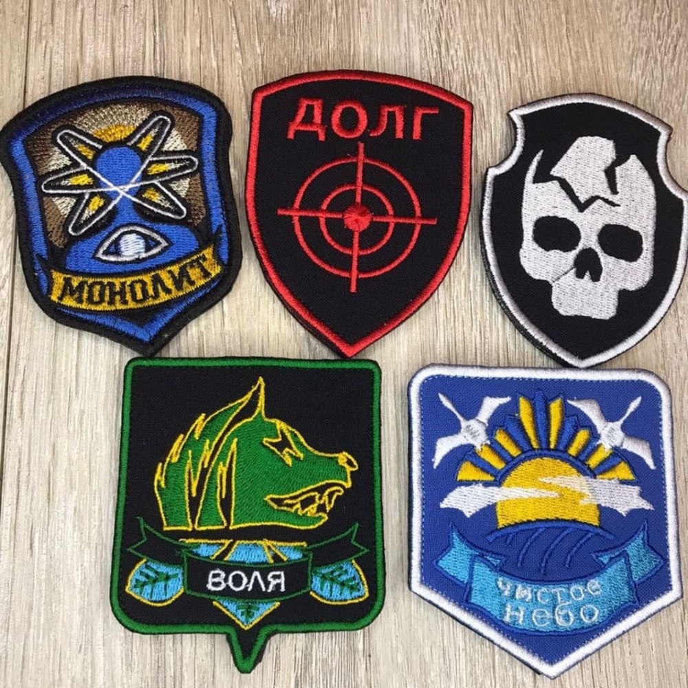 Монолит сталкер нашивка