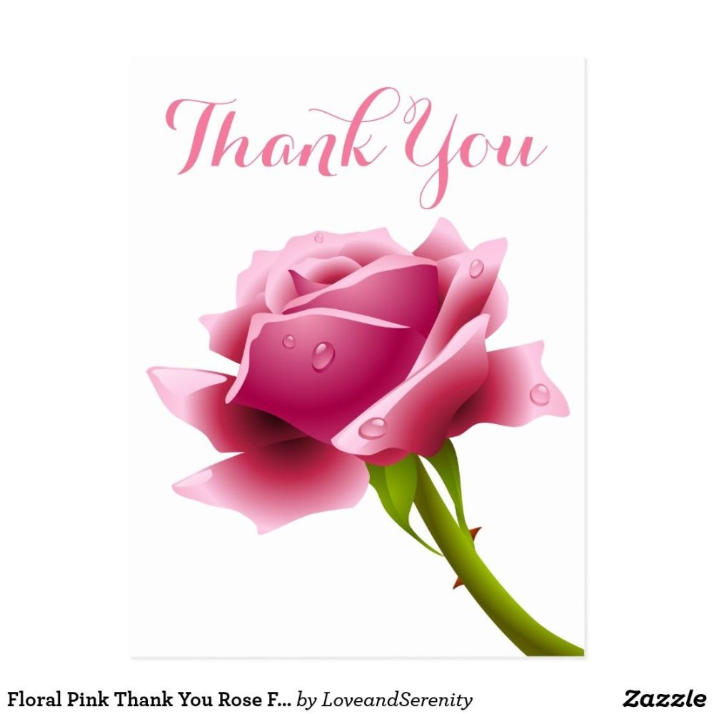Thank you цветы