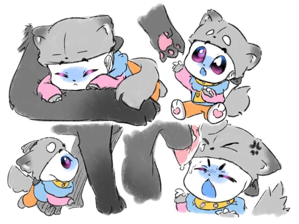 Undertale паперджем и Фреш волк 18