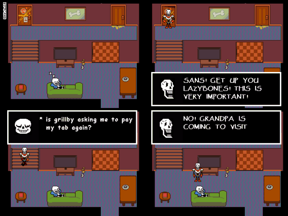 Undertale Grandpasemi