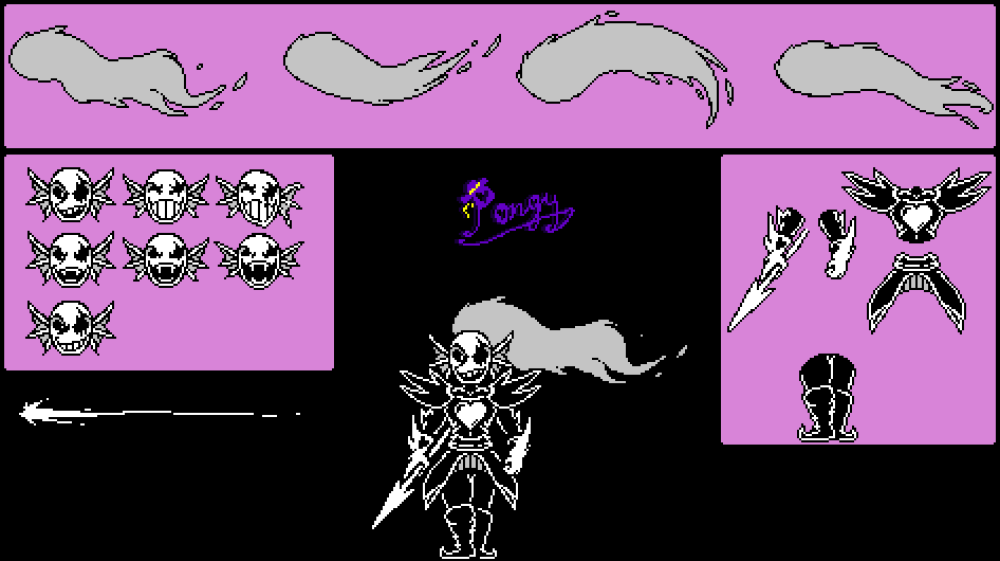 Карта руин Undertale