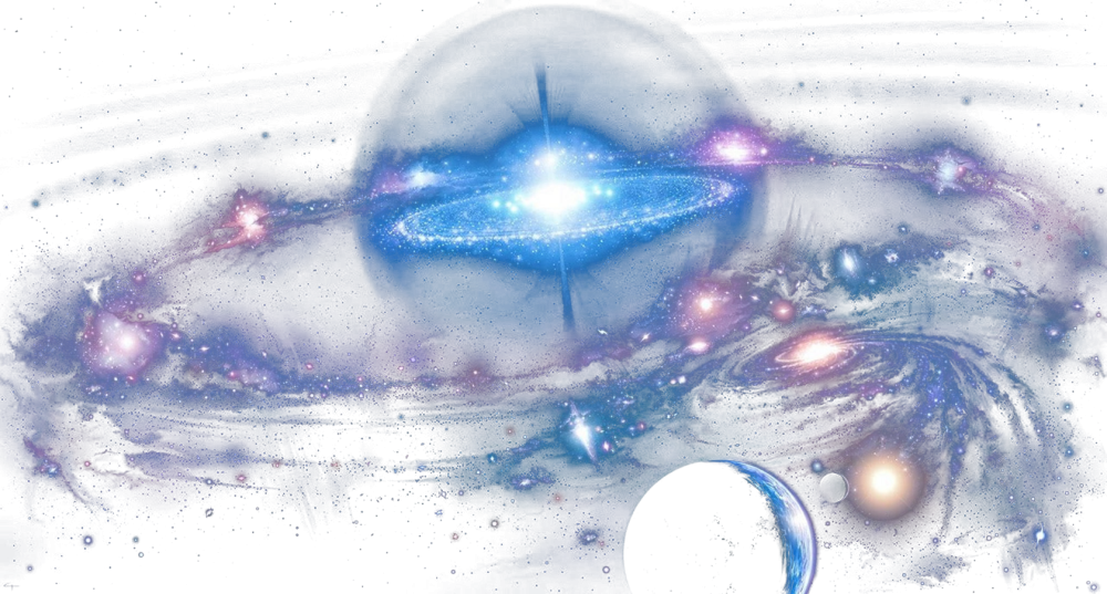 Узоры космические эффекты